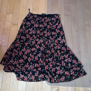 Marie Claire Floral Midi Skirt (NEED GONE)
